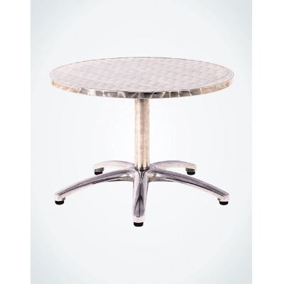 COFFEE TABLE TRINITY CHROME 600mm Round