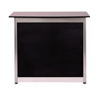 Black Panels Octavia Counter/Cabinet Medium