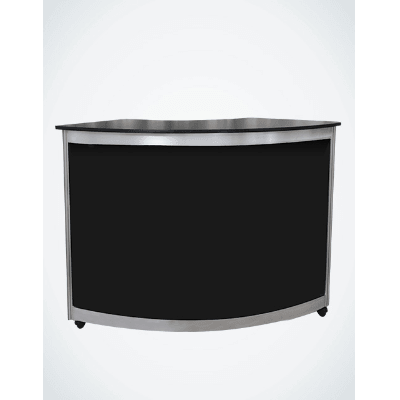 OCTAVIA CURVED COUNTER LARGE BLACK