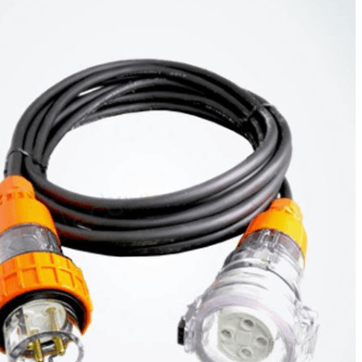Power Supply Custom Booth 6m 30amp Cable - Install