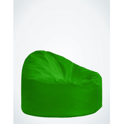 Torquay Bean Bag Green Leather