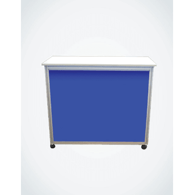 OCTAVIA STORAGE CABINET/COUNTER MEDIUM BLUE
