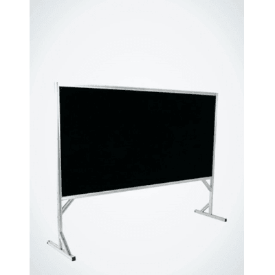 POSTER/DISPLAY BOARD FLOCK BLACK LANDSCAPE 2.4m  -