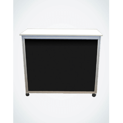 Black Panels Octavia Counter/Cabinet Large