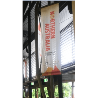 Banner Hanging Fabric .9mWx3.6mH