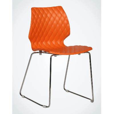 Chair Lucca Apricot Orange
