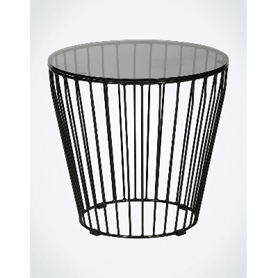 Coffee Table Cage Black 500mmD