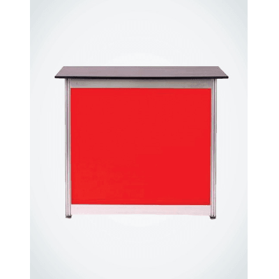 OCTAVIA COUNTER/CABINET MEDIUM RED  - Package