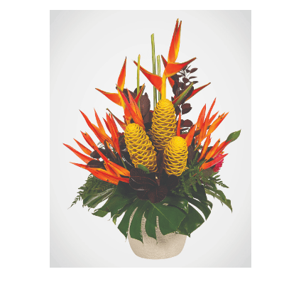 Corporate Flowers in Recycled Pot - Large