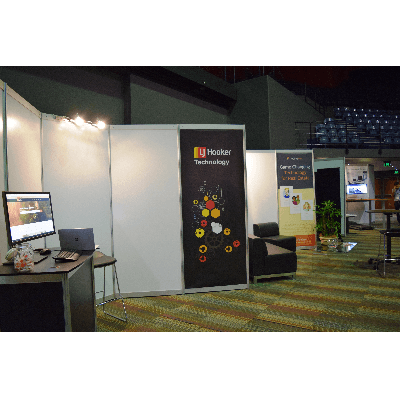 Booth Wall Graphic - Half Panel - Oct - 455mmW