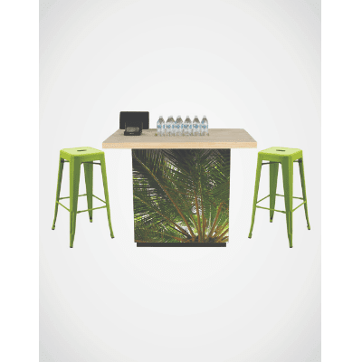 CHARGE BAR REFRESH STATION FOREST HOUSE GRAPHICS